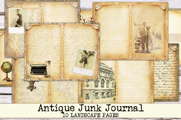 Download Old Objects and Photos Junk Journal - Junk journal Collection