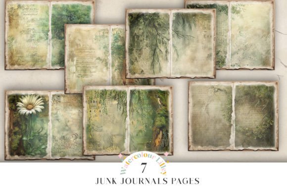 Download Forest Junk Journal Pages - Junk journal Collection